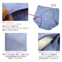 辻一 吸水消臭ショーツ レースデザイン 防水 抗菌防臭 薄型失禁パンツ 女性用 SPL-GSC-587L PK 1セット(3枚組)（直送品）