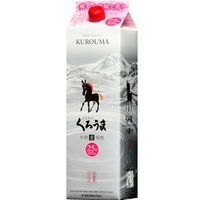 ひむかのくろうま 25度 1.8L パック　1セット（6本） 麦焼酎　神楽酒造