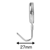 サンケーキコム 超強力ステンレスマグネットフック 7kgタイプ PMS2ーP07 1パック