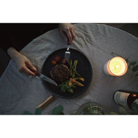 TRAMONTINA トラモンティーナポリウッド EUナイフ&ロングフォーク&カトラリーレストセット 24-0252-030 1箱（直送品）