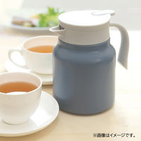 リビング 2WAY 卓上ポット 1L ブルー WELF(ウェルフ) 1セット(3個)