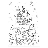 トーヨー ぬりえ すみっコぐらし(2) B5 309019 1冊