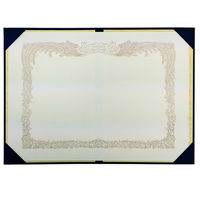 美濃商会 証書ファイル 布 紺 Bタイプ 8222-02 1冊