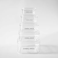 保存容器 エンバランス クリアコンテナ XL 2200ml クリア 1個 ウィルマックス