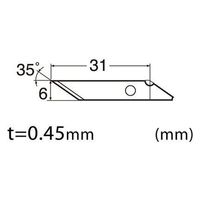 エヌティー 替刃デザイン大DL35° 10枚入 BDL-41P 1セット