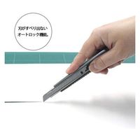 エヌティー メタルボディカッターナイフA型 オートロック式スライド A-300GR 1本