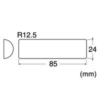エヌティー ドレッサー替刃曲面L 中目(10個セット) RL-331P 1セット(10個)（直送品）