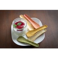 食べられるスプーン PACOON（パクーン）国産野菜 5種＜おから・抹茶・かぼちゃ・ビーツ・いぐさ＞5本入 1個 勤労食