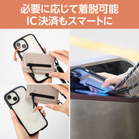 スマホ ショルダー ストラップ カジュアル 丸ひも 紐直径6mm ベージュ P-STSDCDR06BE エレコム 1個（直送品）