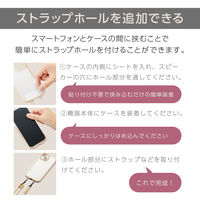 スマホ ストラップホルダー シート スピーカー穴用 2口タイプ 2枚入り クリア P-STHD2PCR エレコム 1個（直送品）