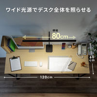サンワサプライ LEDデスクライト・フレキシブルアーム LED-DESK3BK 1個（直送品）
