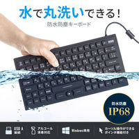 サンワサプライ マグネット内蔵防水防塵キーボード SKB-BS8BK 1個（直送品）