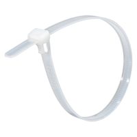 オーム電機 リピートタイ300白 300W30WH 09-1255 1セット(90本)