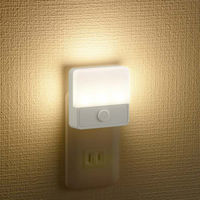 オーム電機 LEDナイトライト ALA6PSQーWL 06-1723 1セット(5個)