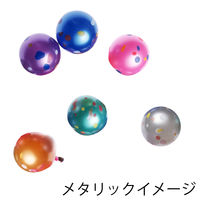 鈴木ラテックス ヨーヨー風船 らくらくヨーヨーセット メタルクリスタル 005975640 1箱（100個入）
