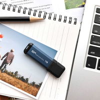 シリコンパワー 外付けポータブルSSD(スティック型) MS60 1TB SP001TBUF3S60V1B 1個