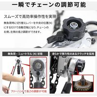 ベスト・アンサー 軽量小型レバーホイスト VH 0.5t lh-vh050-4p 1セット(4台入)（直送品）