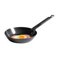 ベストコ 共柄 純鉄 フライパン 18cm IH対応 プロスタッフ ND-2002 1セット(3個)