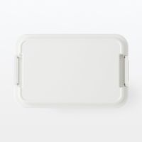 無印良品 再生ポリプロピレン入り 頑丈収納ボックス 大 約幅60×奥行39×高さ37cm 約50L 1セット（1個×4） 良品計画