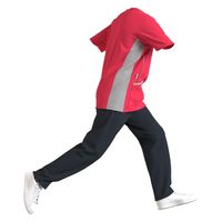 サーヴォ ニットスクラブ スパニッシュローズ 5L MSCU-2301-D3 1枚　スクラブ（直送品）