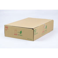 ムトウユニパック 角2フイルム封筒 全透明OPP50 21841792 1箱(500枚入)（わけあり品）