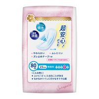 花王 ロリエさらピュア吸水超安心パッド 80cc 1セット（16枚入×5パック）