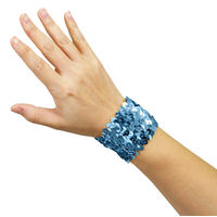 アーテック メタリックリストバンド ブルー 4208 1個