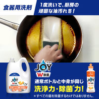 ジョイ JOY W除菌 食器用洗剤 贅沢シトラスオレンジ 業務用 詰め替え4L 1個 P&G