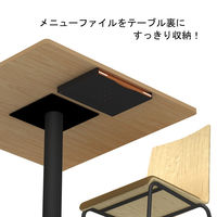 トヨダプロダクツ メニュースタンドシリーズ メニューホルダー（ネジ固定式） UMH-1 1セット（1個×5）