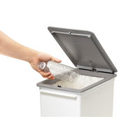 吉川国工業所 プッシュオープントラッシュビン 25スリム LBD-22 ゴミ箱 25L 1個
