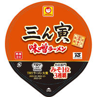 東洋水産 マルちゃん 三ん寅 味噌ラーメン 1セット（12個）