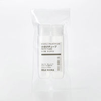 無印良品 ポリエチレン小分けチューブ S×2個 1セット（1袋（2個入）×3） 良品計画