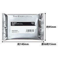 【防災用ウェットティッシュ】 睦化学  「現場のチカラ」　5年保存　ウェットティッシュ　 1個 オリジナル