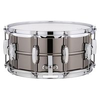 Ludwig ラディック メタル・スネアドラム 【ブラック・ビューティー】 ブラスシェル LB417 1台（直送品）