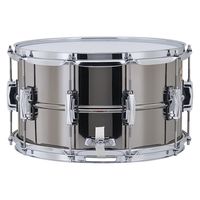 Ludwig ラディック メタル・スネアドラム 【ブラック・ビューティー】 ブラスシェル LB408 1台（直送品）