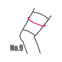 シームレスサポーター（薄手） ソフトブル ふともも 1枚入036079 1袋 竹虎