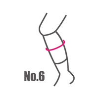 シームレスサポーター（薄手） ソフトブル すね 1枚入 036076 1袋 竹虎