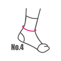 シームレスサポーター（薄手） ソフトブル あしくび 1枚入 036074 1袋 竹虎