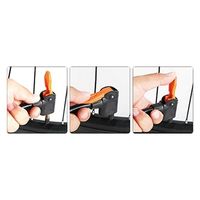 ウィキャン コンパクト 足踏み式空気入れ WJ-9218 1個