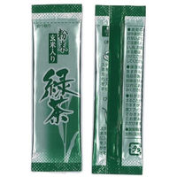 のむらの茶園 粉末玄米入り緑茶 1袋（100本入）　粉末茶　スティック　個包装
