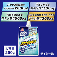 アミノバイタルゼリードリンクガッツギアサイダー味 1セット（1個×6） 味の素