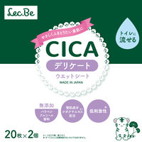 レック　CICAデリケートウェットシート　 20枚×2個 無香料