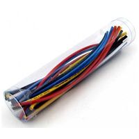 共立電子産業 収縮チューブセット φ2mm×6色 24本入 65-9135-80 1箱(24本)（直送品）