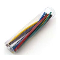 共立電子産業 収縮チューブセット φ4mm×6色 12本入 65-9135-82 1箱(12本)（直送品）