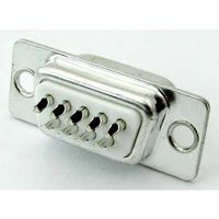 共立電子産業 Dーsubコネクタ プラグ 9pin 5個入 65-8879-37 1パック(5個)（直送品）