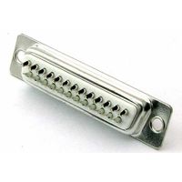 共立電子産業 Dーsubコネクタ ソケット 25pin 5個入 65-8879-42 1パック(5個)（直送品）