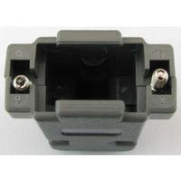 共立電子産業 Dーsubカバー インチネジ 9pin 灰 5個入 65-8879-49 1パック(5個)（直送品）