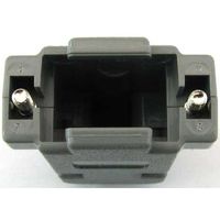 共立電子産業 Dーsubカバー ミリネジ 9pin 灰 5個入 65-8879-50 1パック(5個)（直送品）