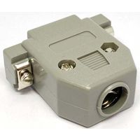 共立電子産業 Dーsubカバー インチネジ 15pin 灰 5個入 65-8879-51 1パック(5個)（直送品）
