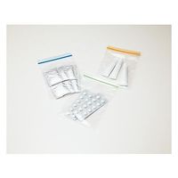 生産日本社 ユニパックカラーチャック青A6 100枚入 F-4B 1パック(100枚) 65-0402-02（直送品）